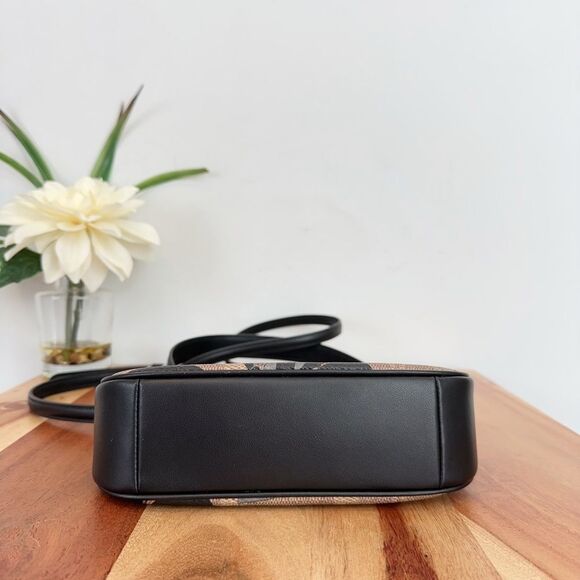 NWT Coach Teri Mini Crossbody Bag In Signature Canvas With Bow‎ Print - Picture 6 of 8